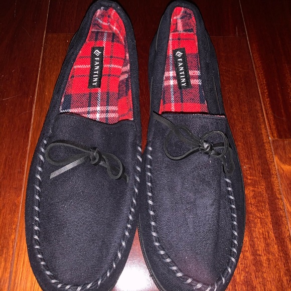 BRAND NEW Fantiny Men's Memory Foam Slippers - Picture 2 of 8